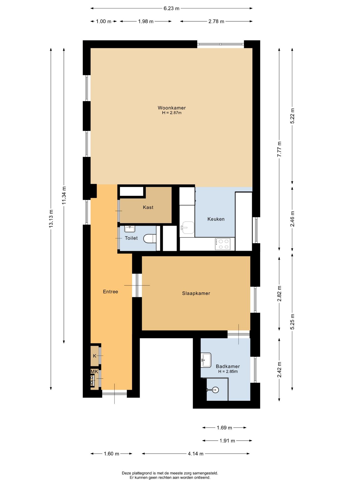 Foto 60 van Noordsingel 117-K