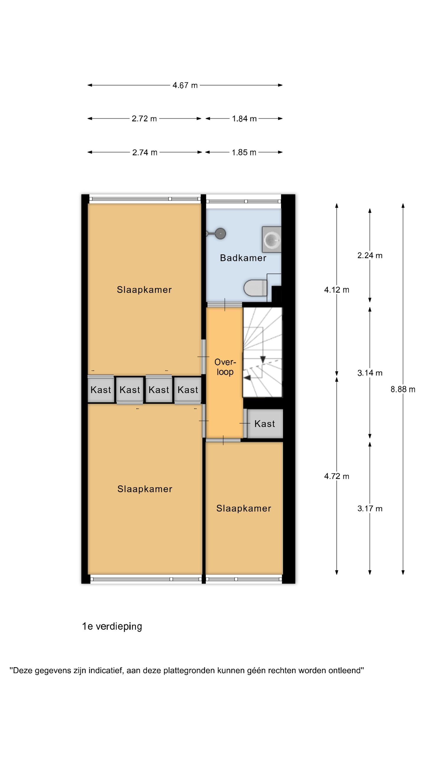Spacious end terrace house with 4 bedrooms and large garden — 53