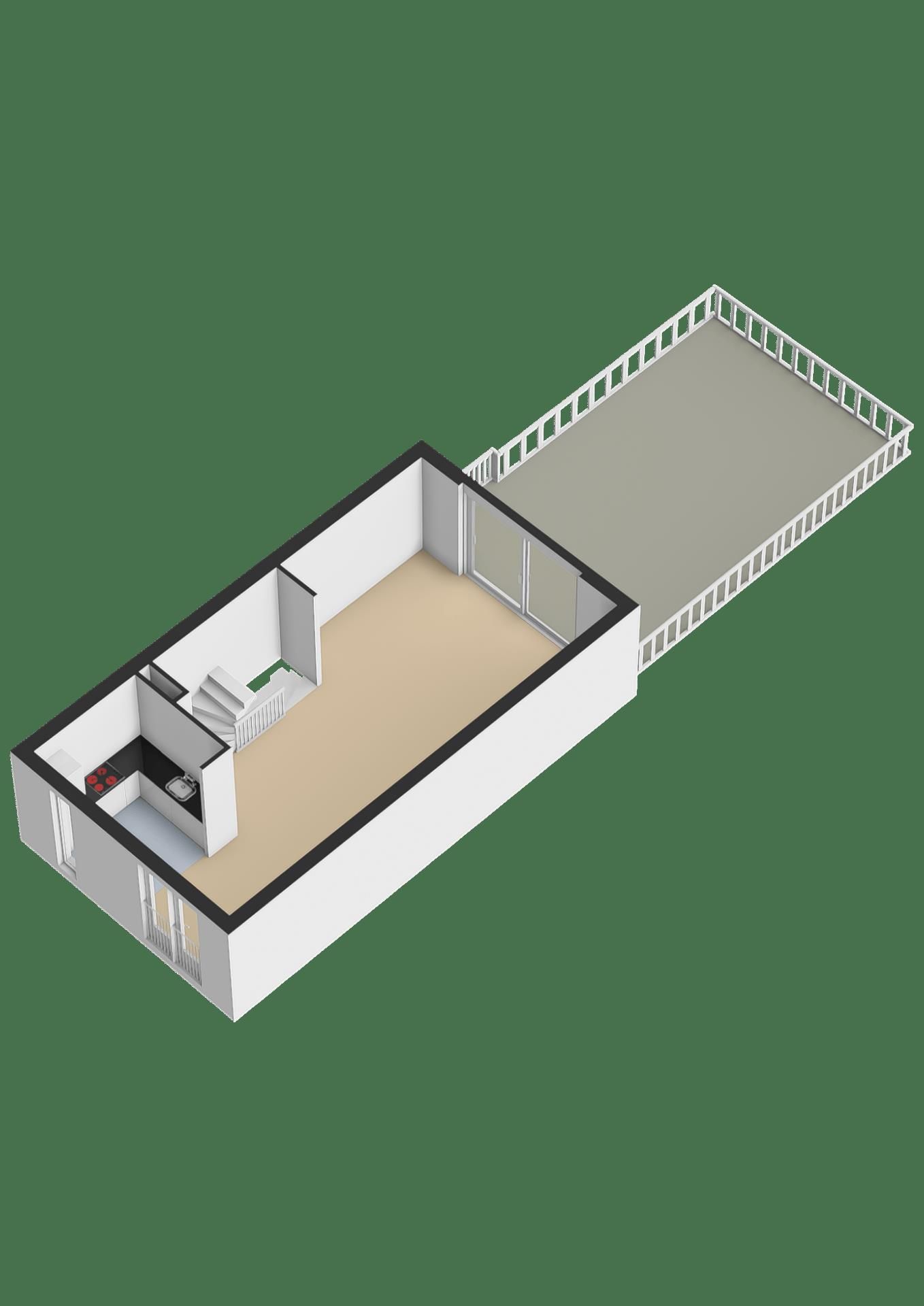 Well-maintained terraced house with sunny roof terrace in Wormerveer — 40