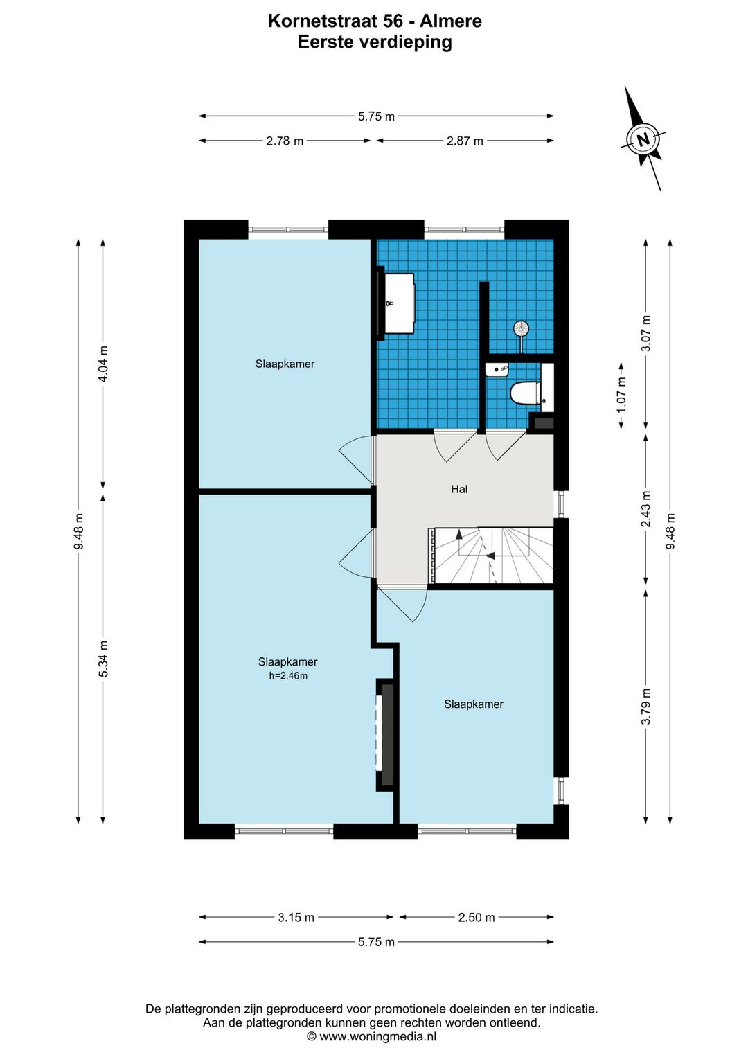Spacious corner house with 4 bedrooms and energy label A in Almere — 47