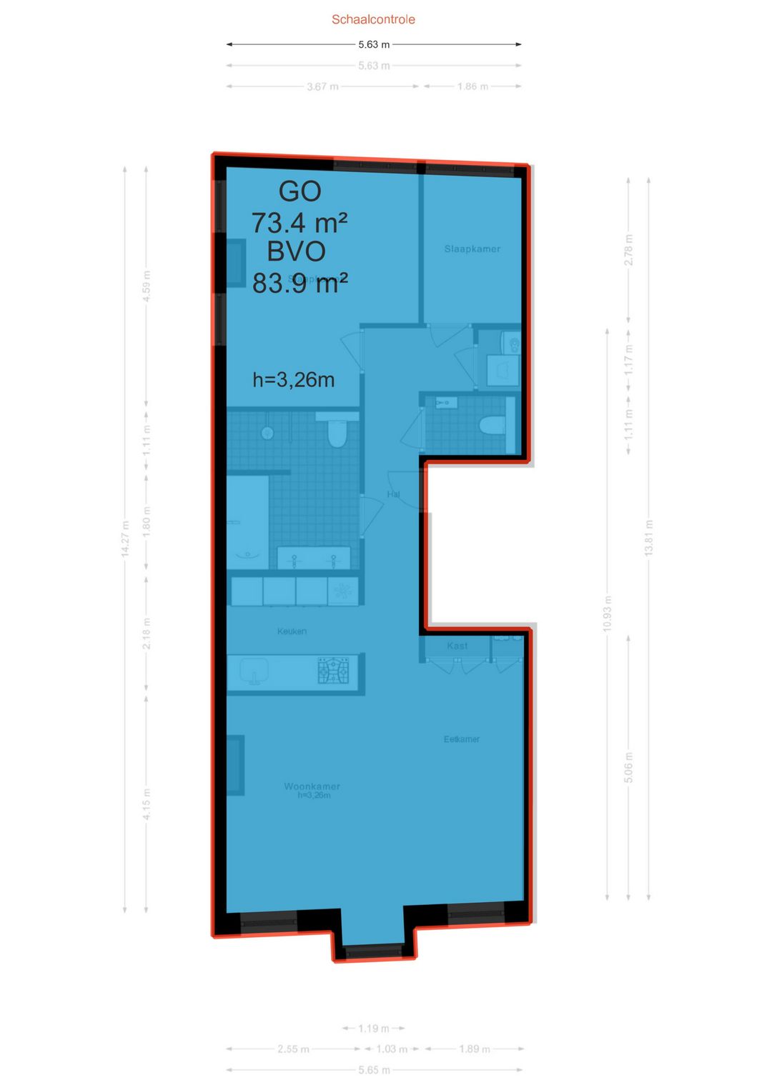 Foto 23 van Leidsekade 70-1