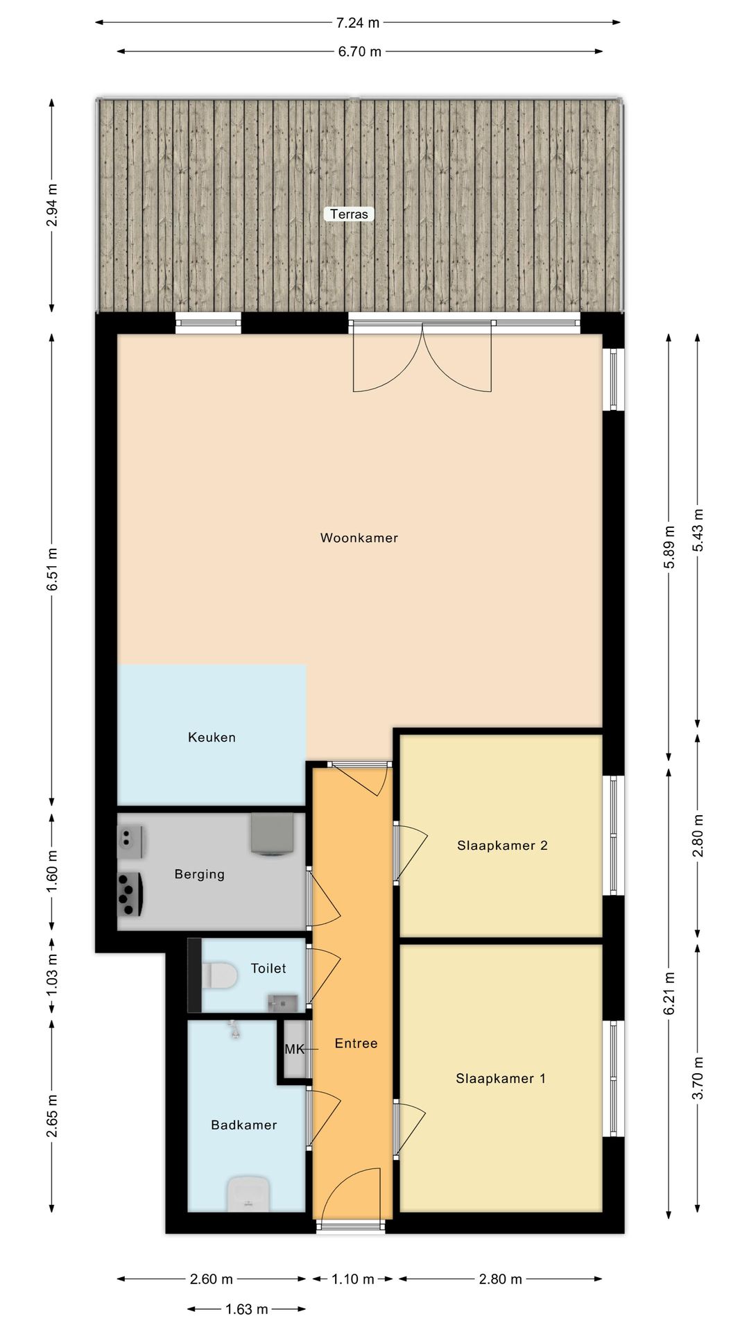 Luxury Apartment with Views of Alkmaardermeer in Akersloot — 36