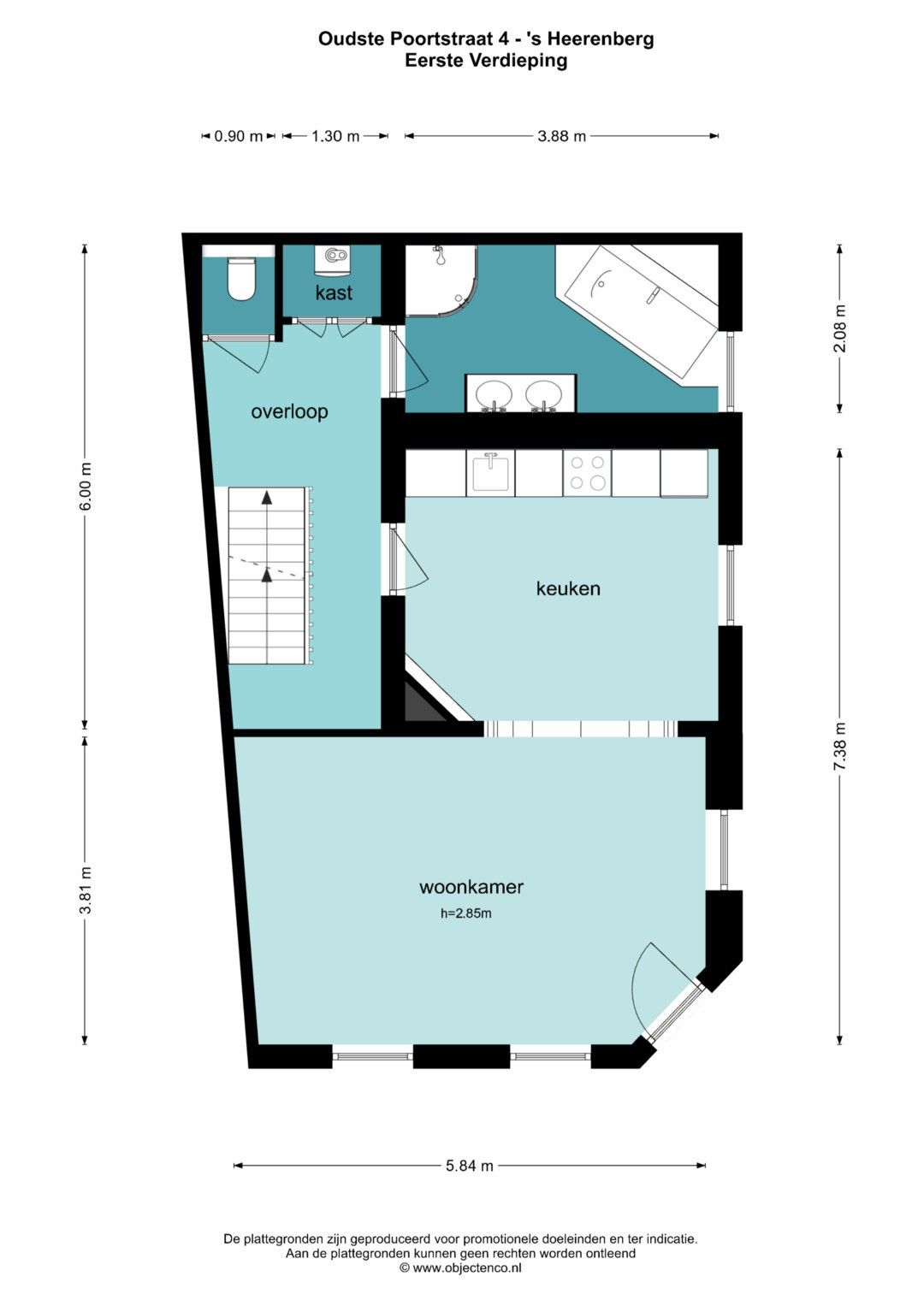 Foto 64 van Oudste Poortstraat 4