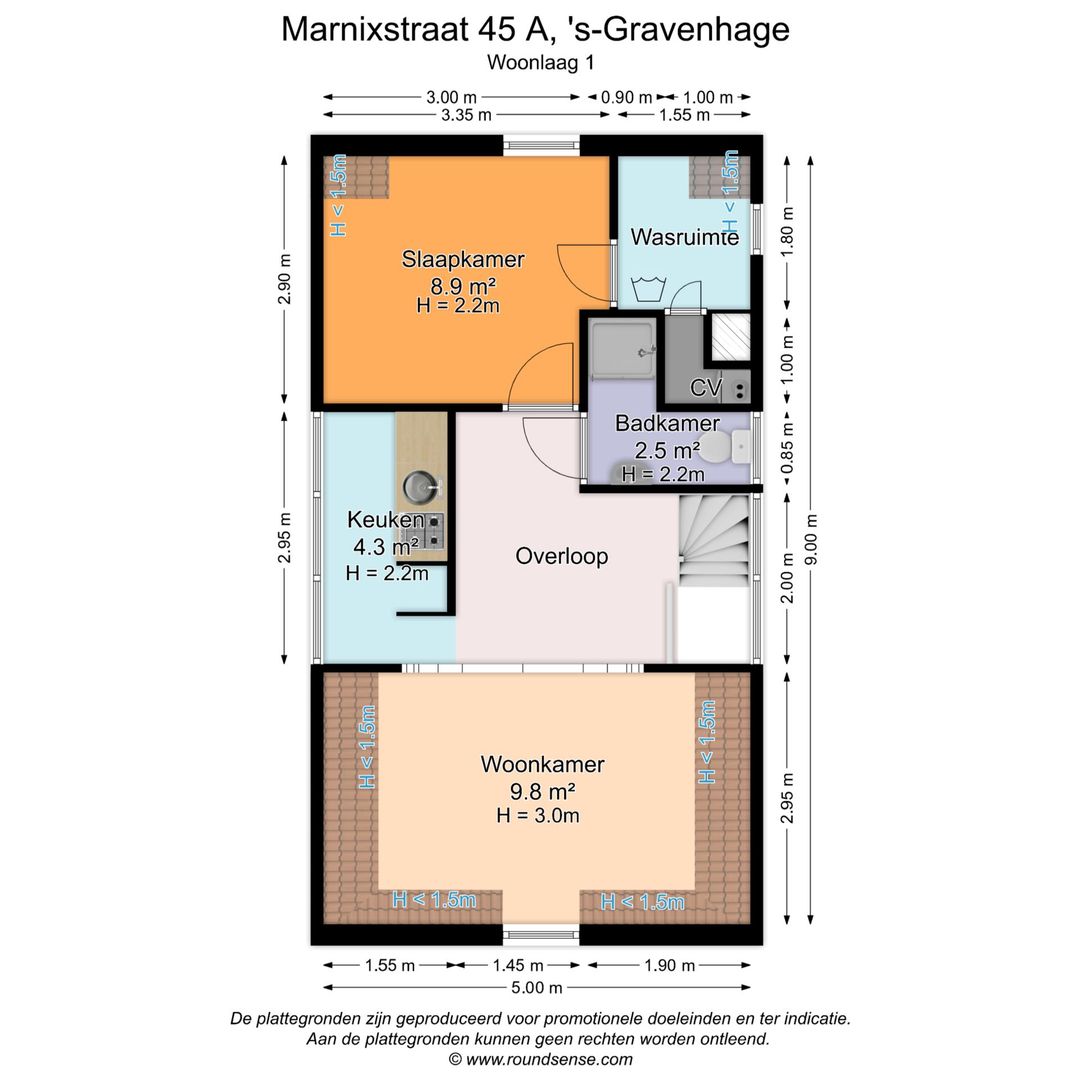 Foto 26 van Marnixstraat 45-A