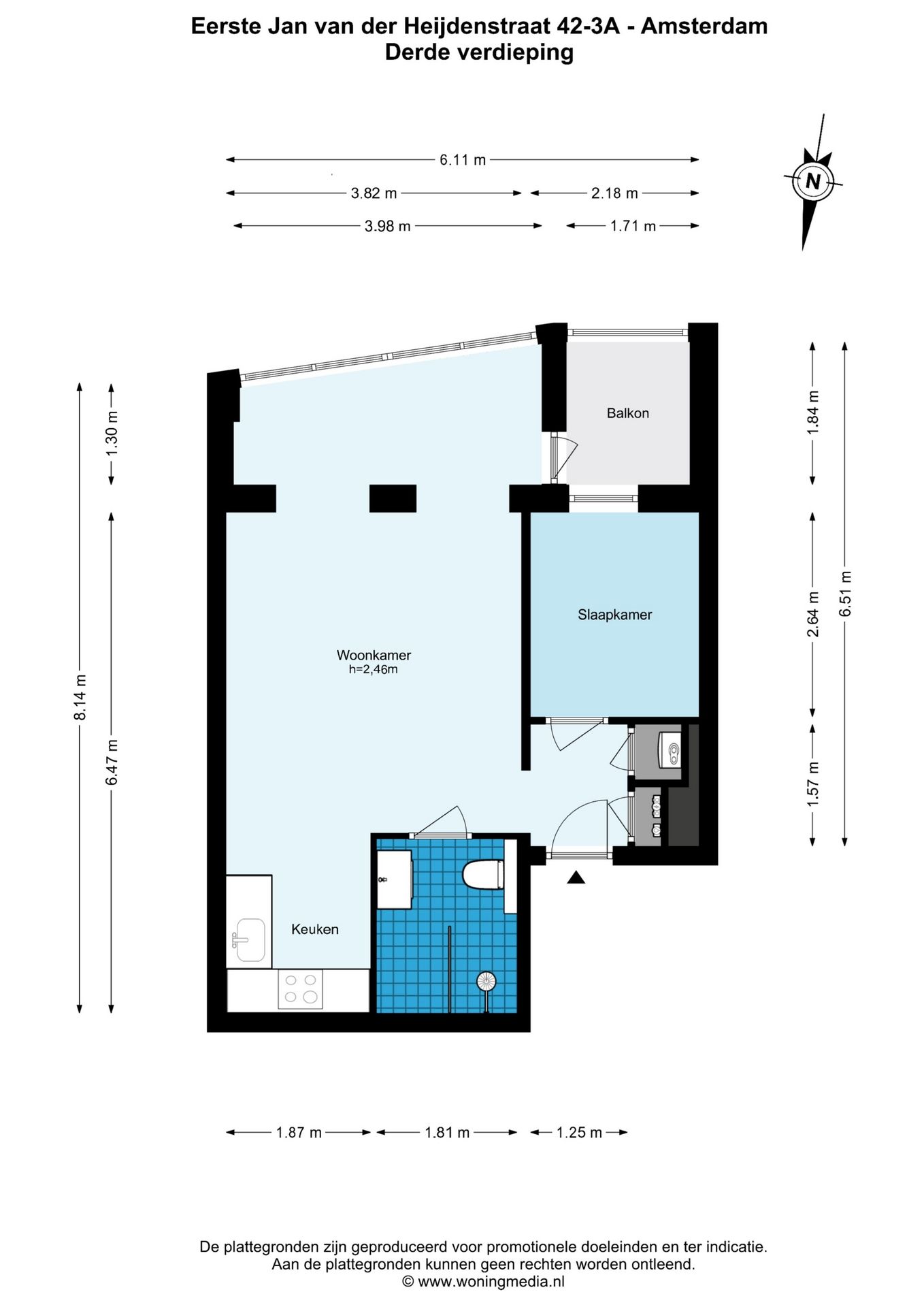 Foto 20 van Eerste Jan van der Heijdenstraat 42-3A