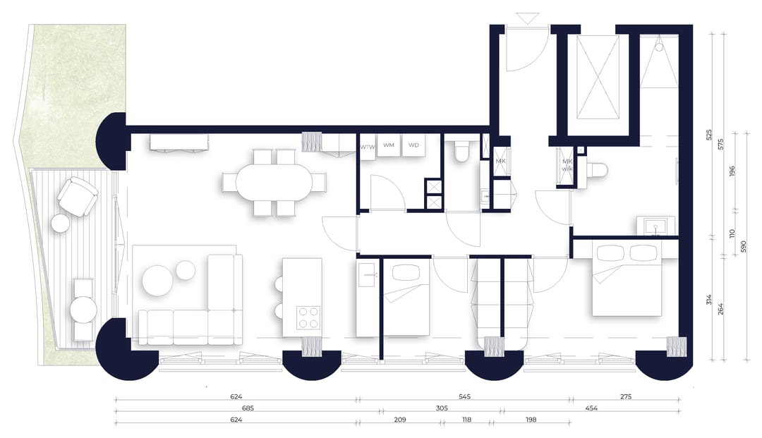 Foto 7 van Type B1 (Bouwnr. 12)