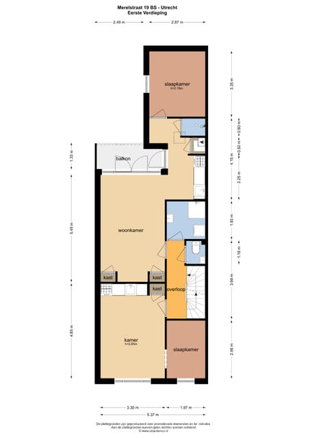 Foto 45 van Merelstraat 19-BS