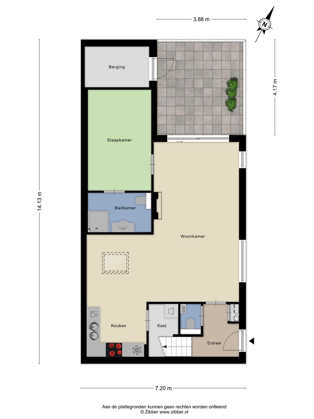 Comfortable Semi-Bungalow with Sunny Patio in Hinthamerpark — 32