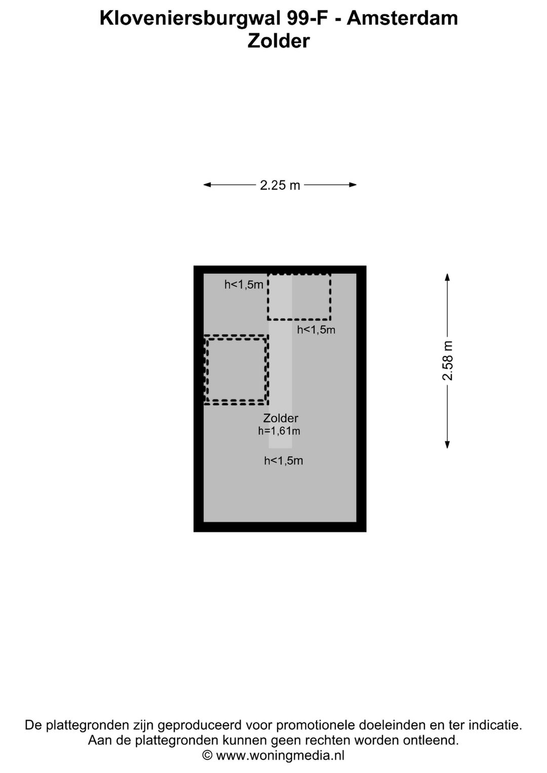 Foto 22 van Kloveniersburgwal 99-F