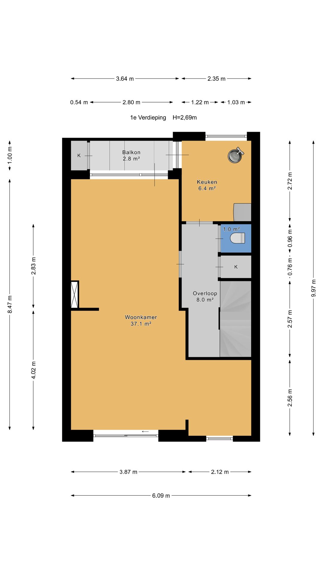 Foto 43 van Cliviastraat 6-A