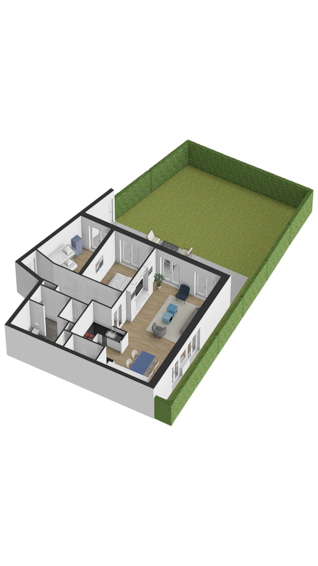Luxurious Ground Floor Apartment with East Facing Garden near the Beach in Cadzand-Bad — 25