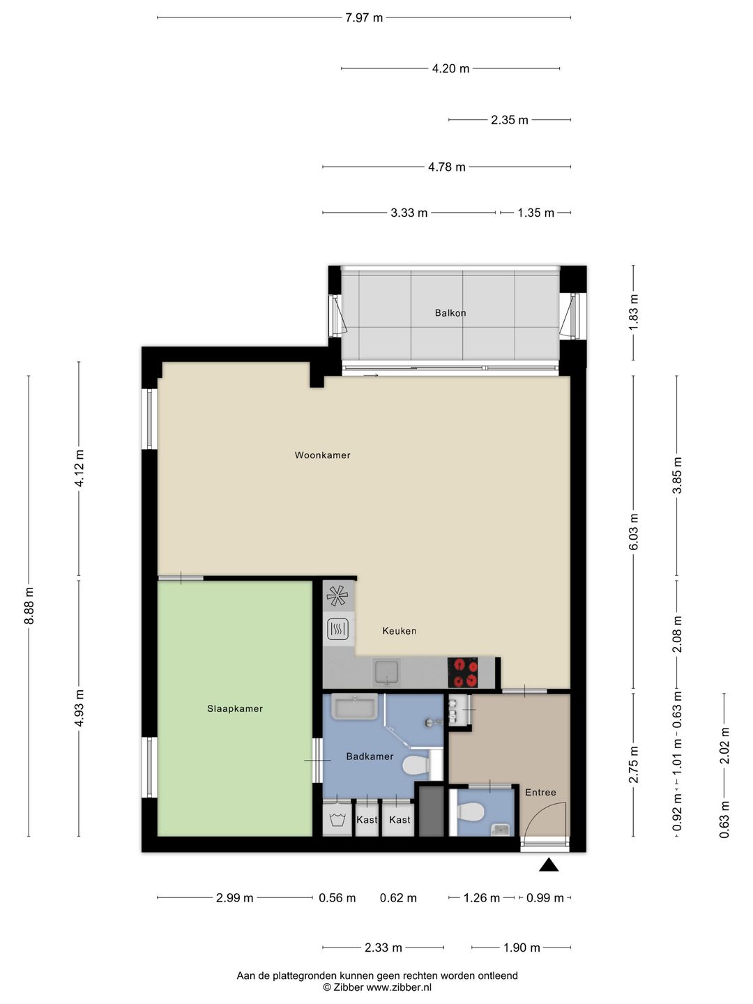 Corner apartment with guest unit and Maas views in Maastricht Villapark — 38