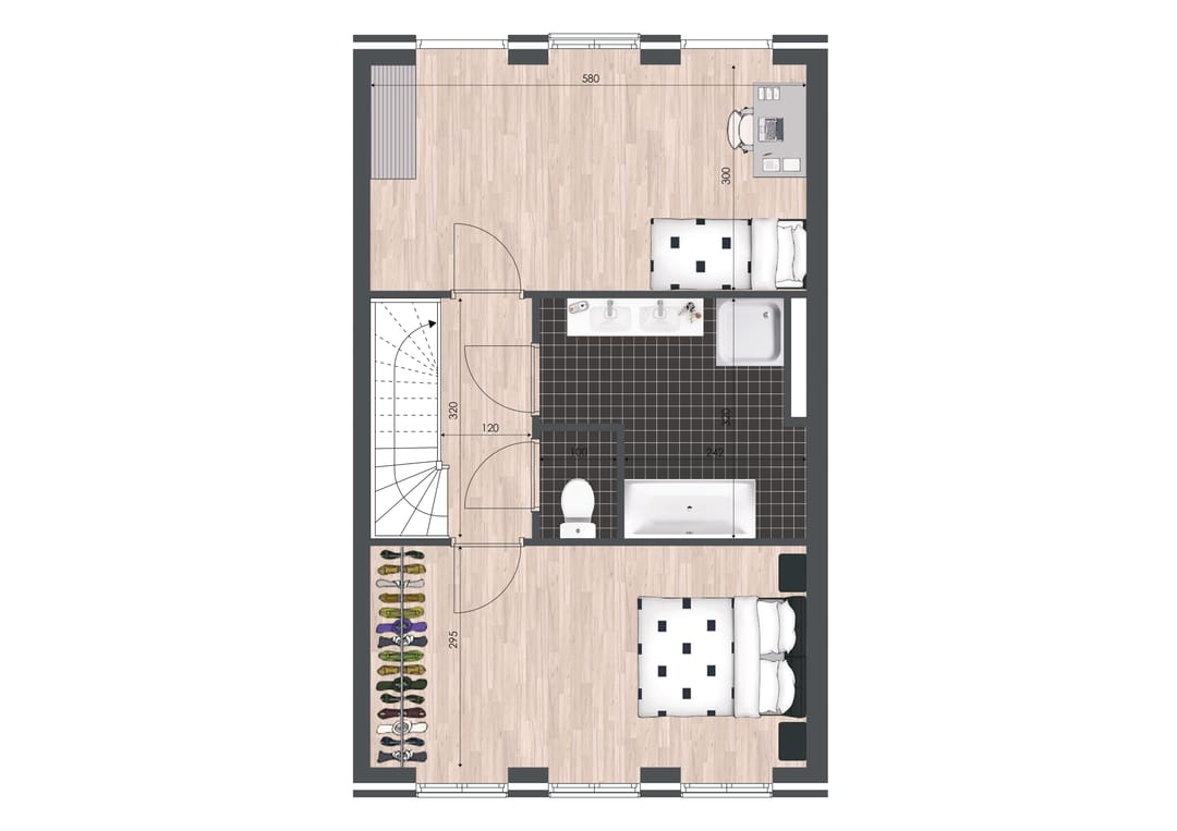 Spacious New Build Townhouse with Canal Views in Vlissingen — 32