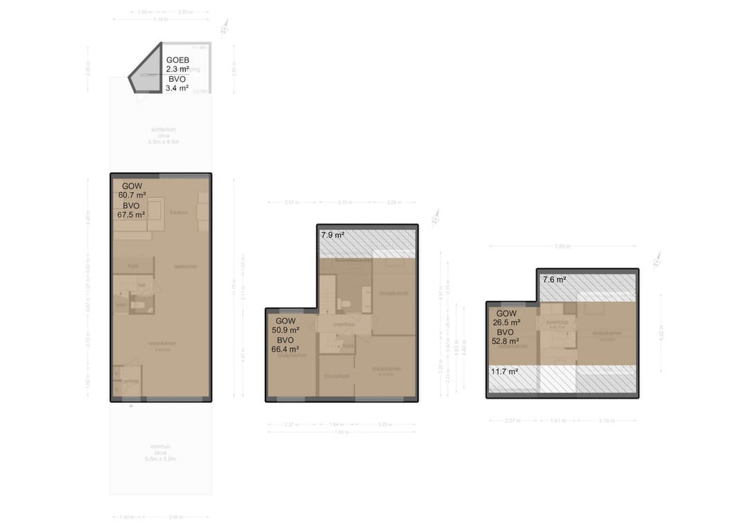 Spacious corner home with 5 bedrooms and extended kitchen on quiet square — 53