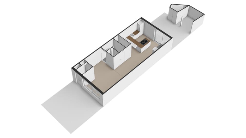 Spacious corner home with 5 bedrooms and extended kitchen on quiet square — 50