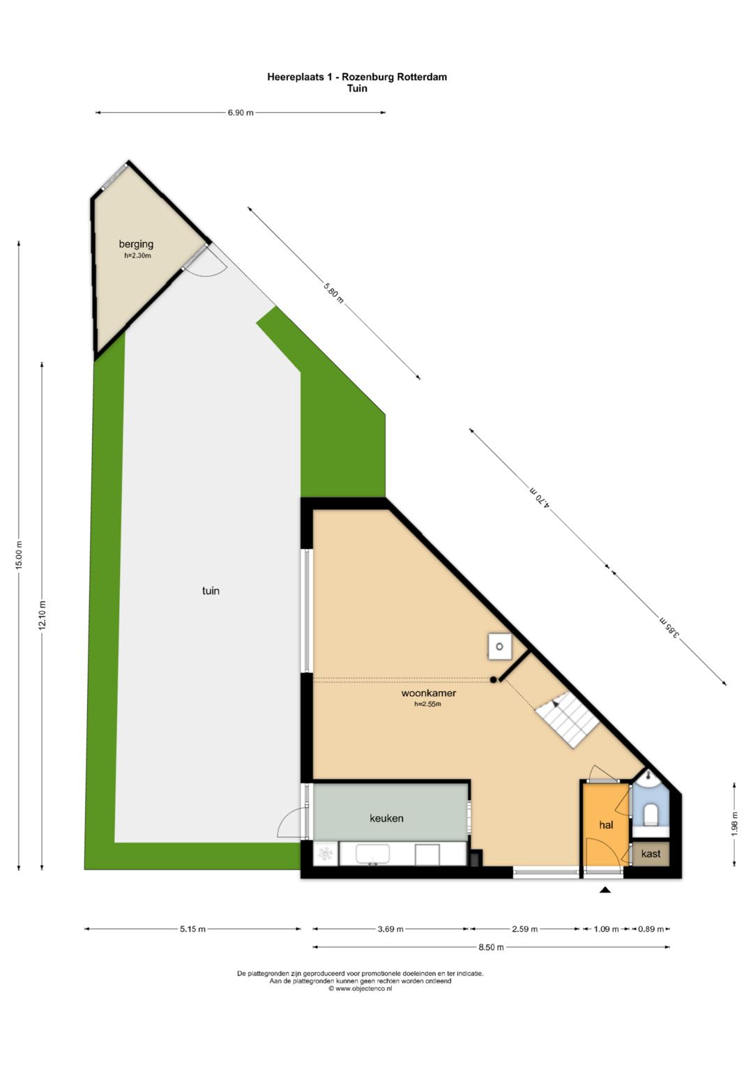 Spacious semi-detached house in a beautiful green environment — 72