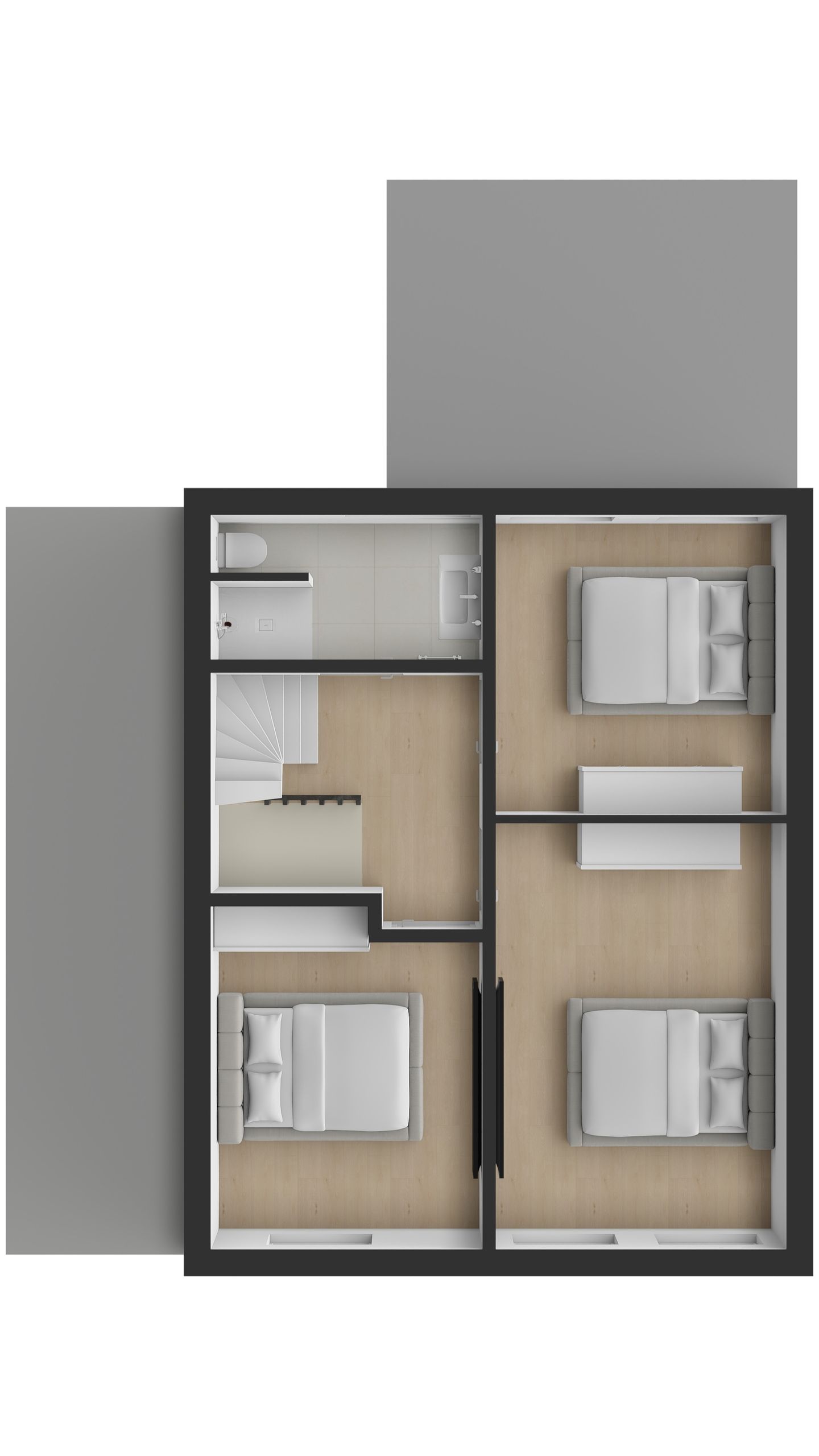 Spacious extended semi-detached home with four bedrooms in St. Willebrord — 48