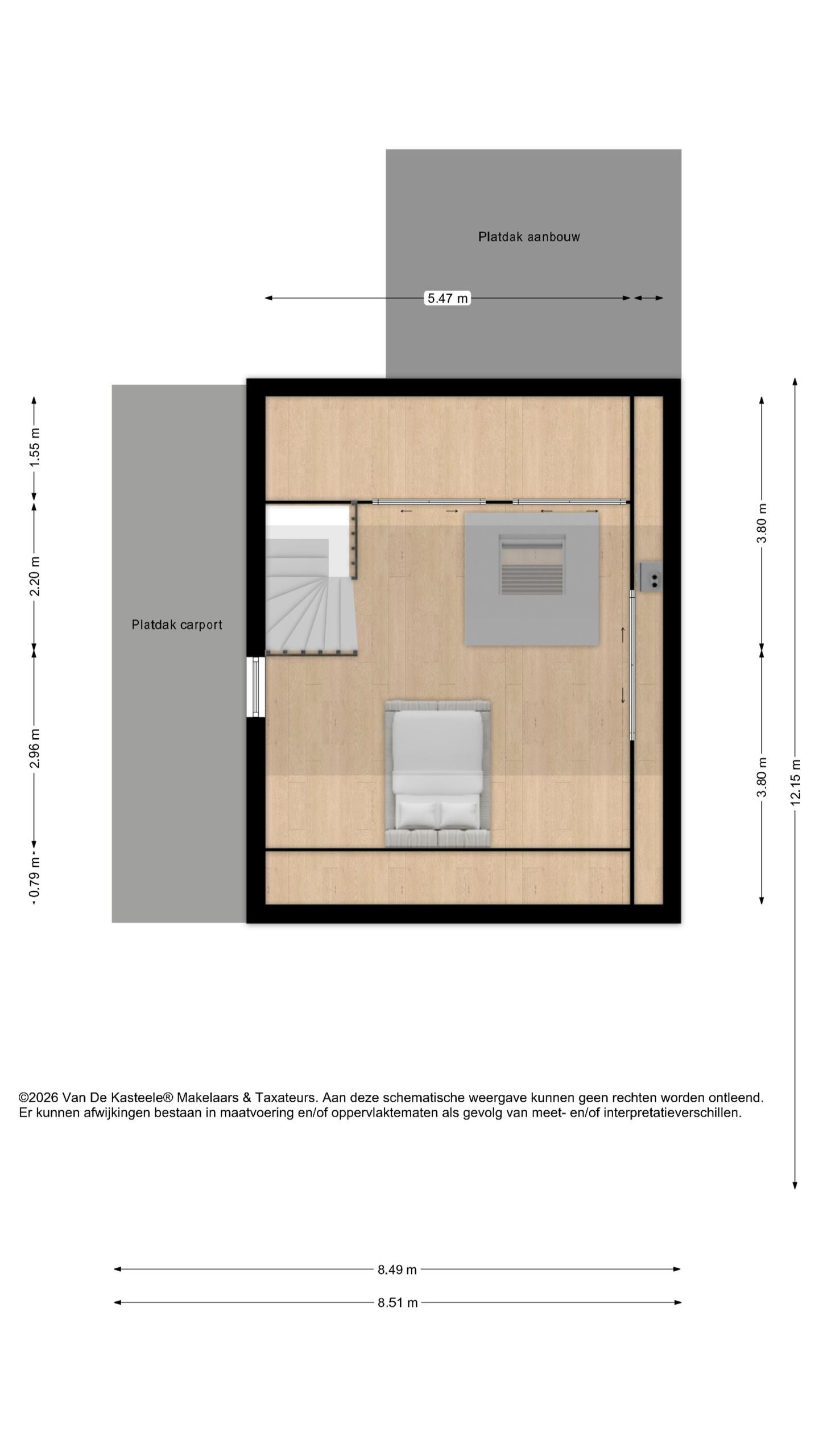 Spacious extended semi-detached home with four bedrooms in St. Willebrord — 49