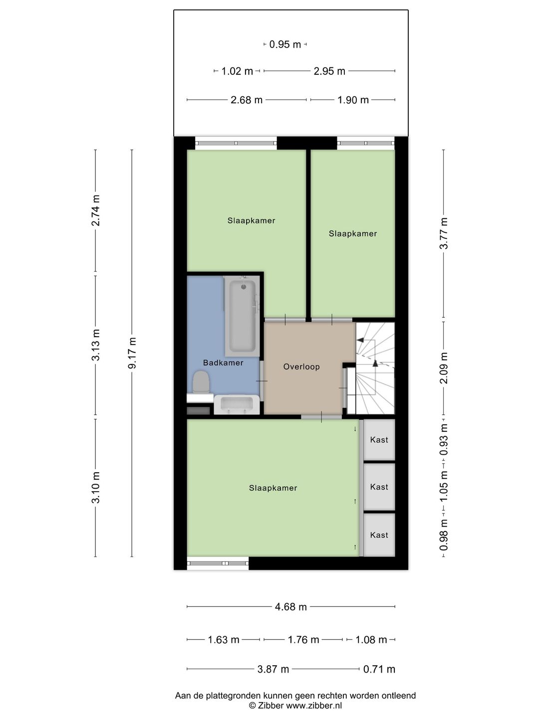 Spacious terraced house in Caberg with 4 bedrooms and roof terrace — 50