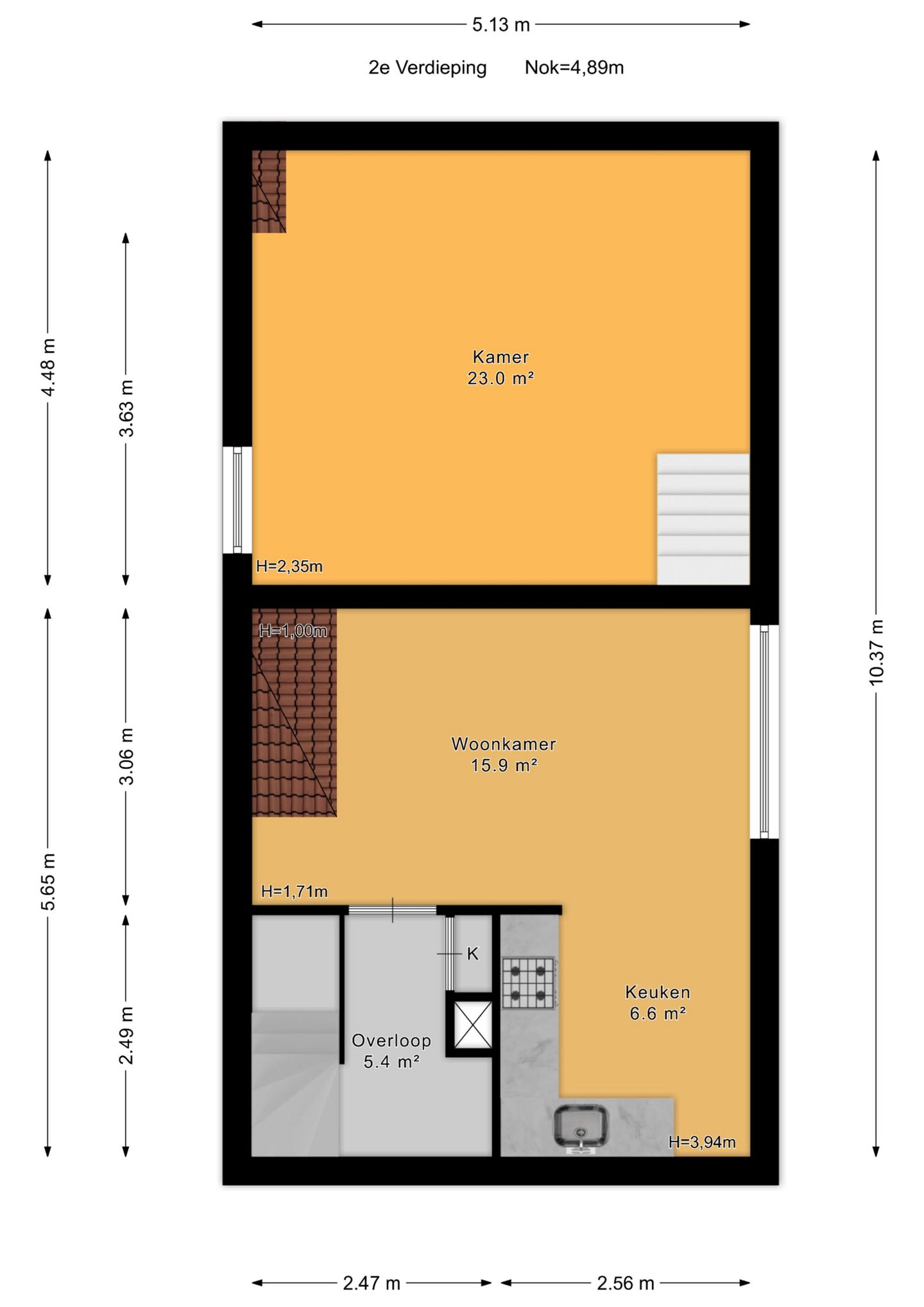 Spacious 4-room family home in water-rich Ypenburg — 33