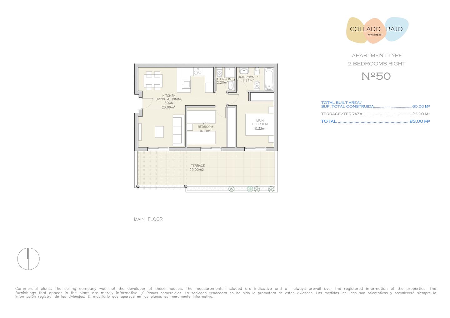 Key-Ready Apartment with Sea View and Terrace in Águilas — 41