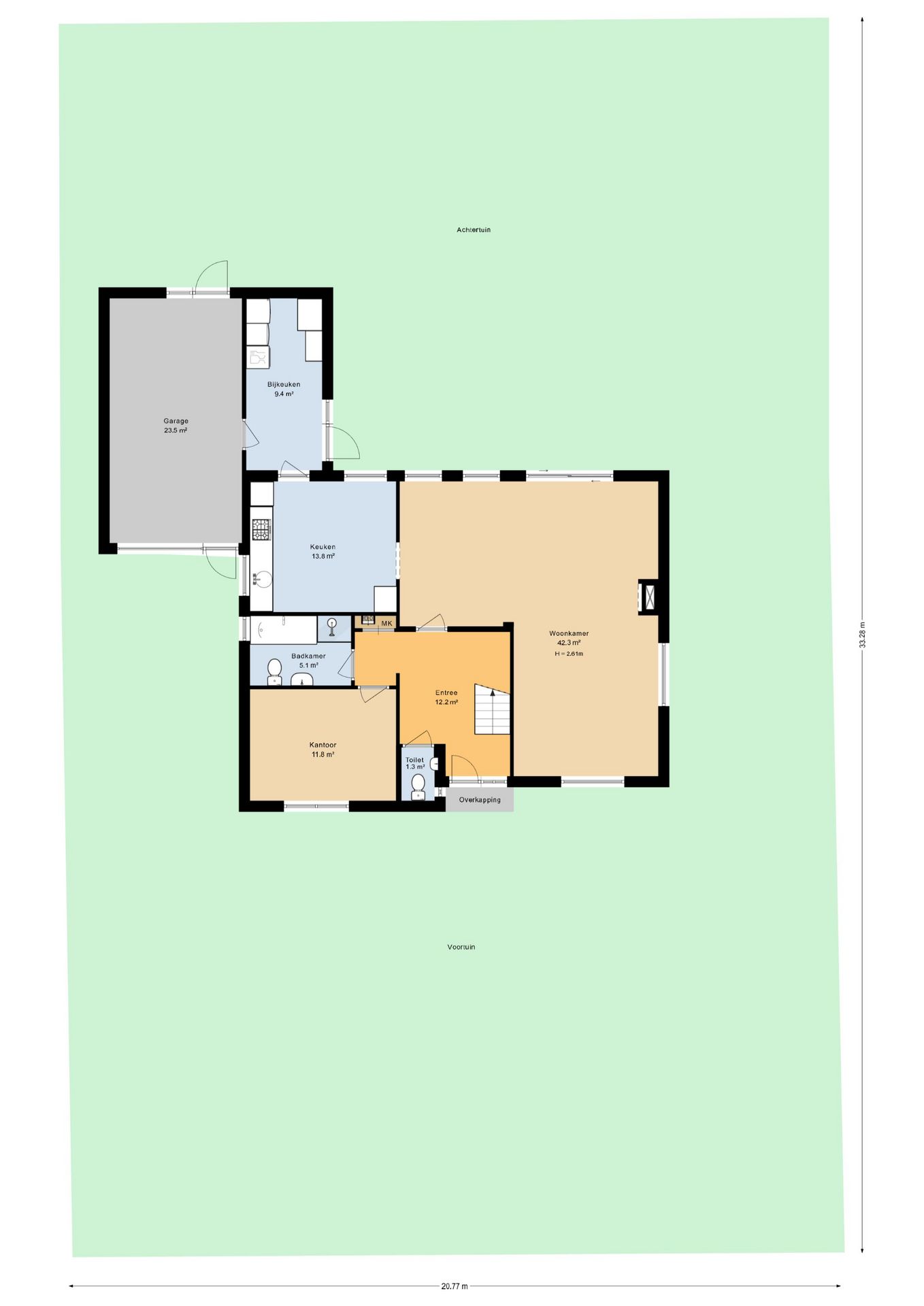 Detached Bungalow at Water with Private Mooring — 53