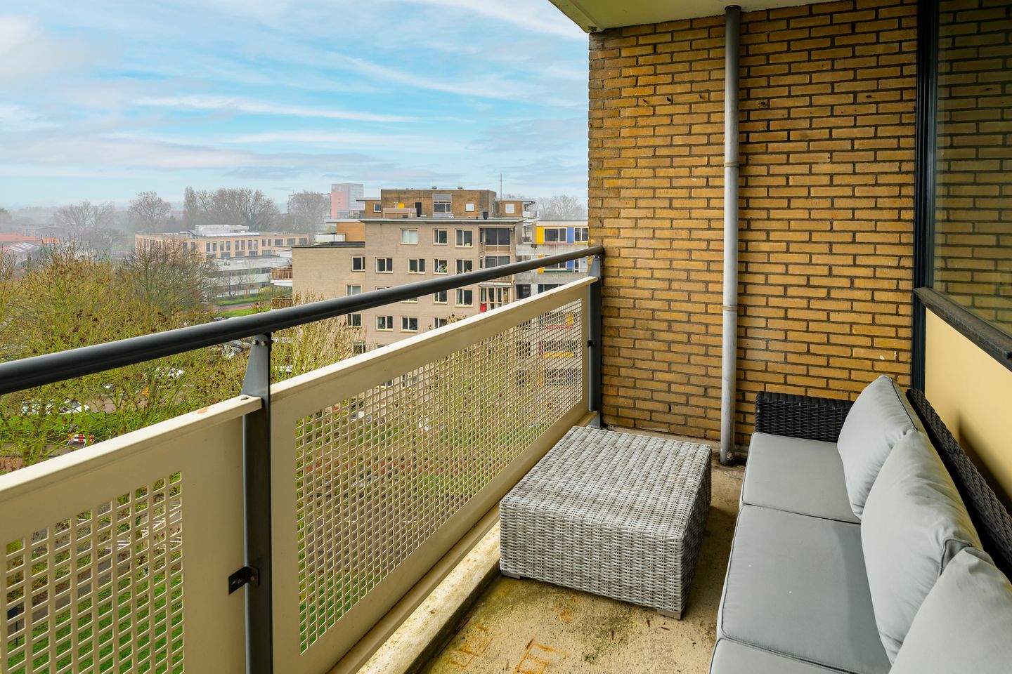 Spacious apartment with panoramic view on the 7th floor in Leiden Lage Mors — 20