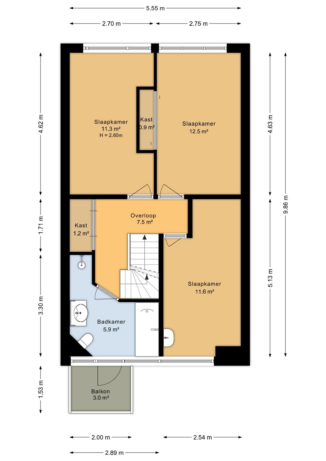 Spacious and Light Semi-detached Family Home in Child-friendly Aldlân — 41