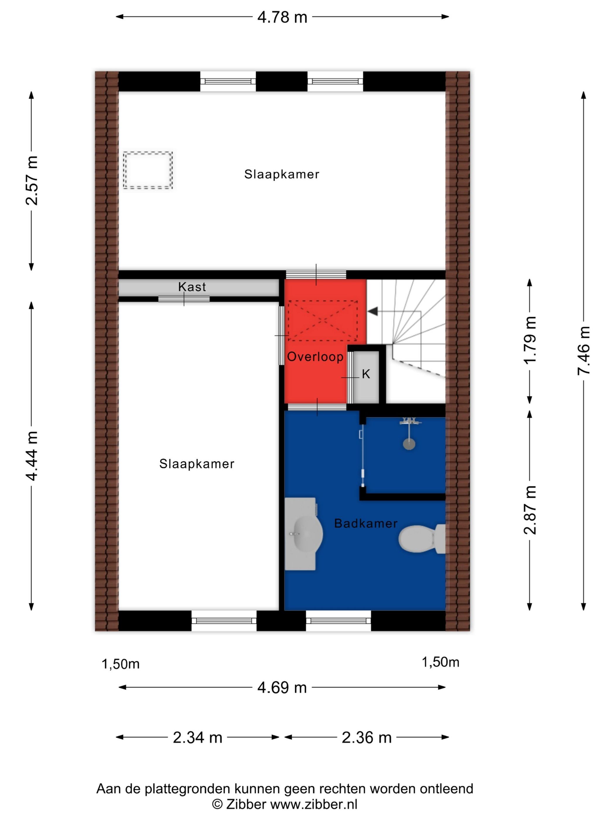 Detached house with deep garden and panoramic view in Terheijden — 51