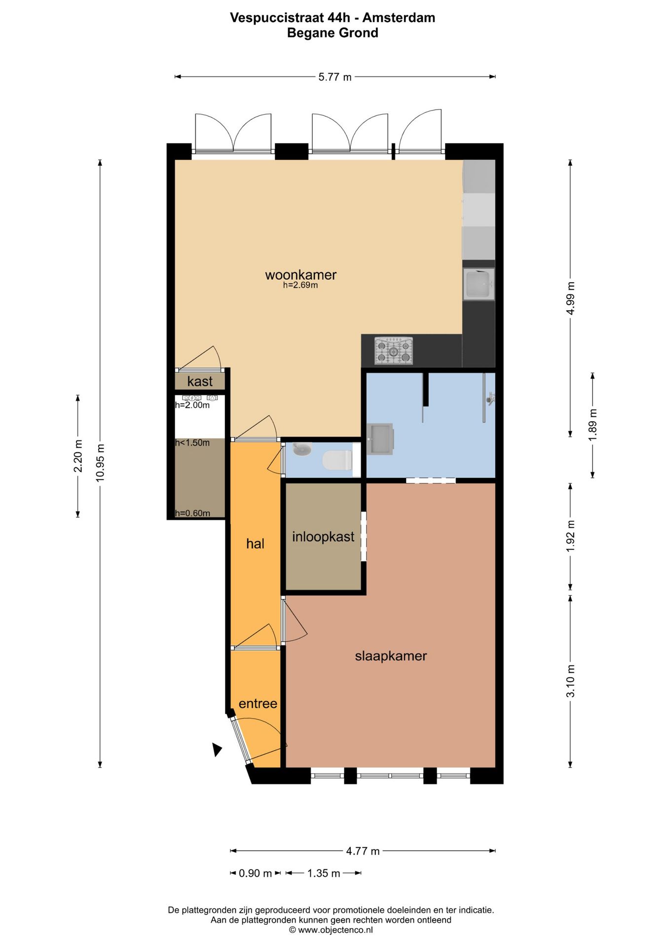 Foto 34 van Vespuccistraat 44-H