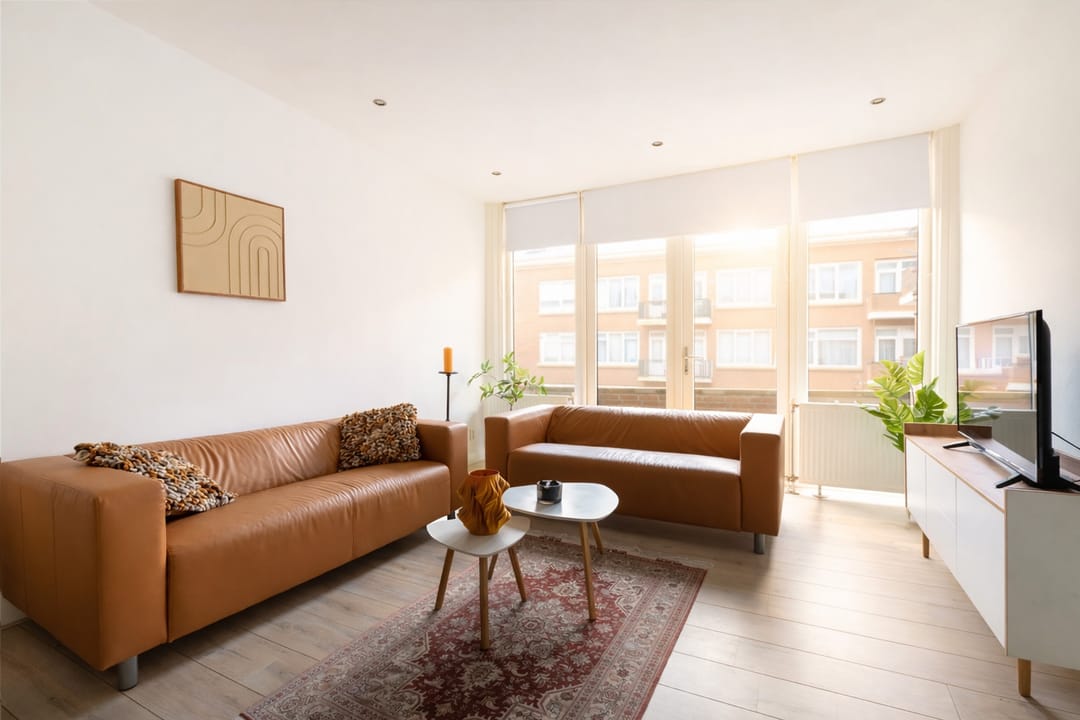 Gerenoveerd 5-kamer bovenwoning met balkon in Rotterdam Oud Mathenesse