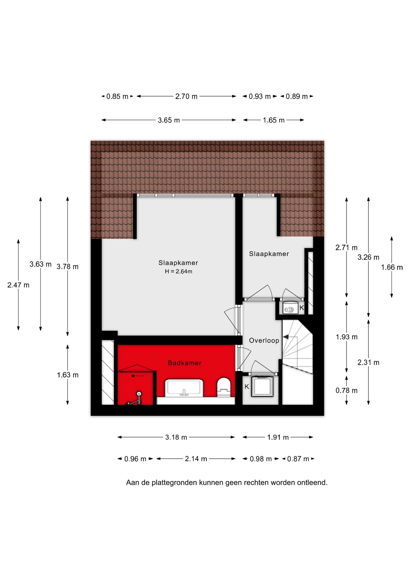Renovated 5-room upstairs apartment with balcony in Rotterdam Oud Mathenesse — 62