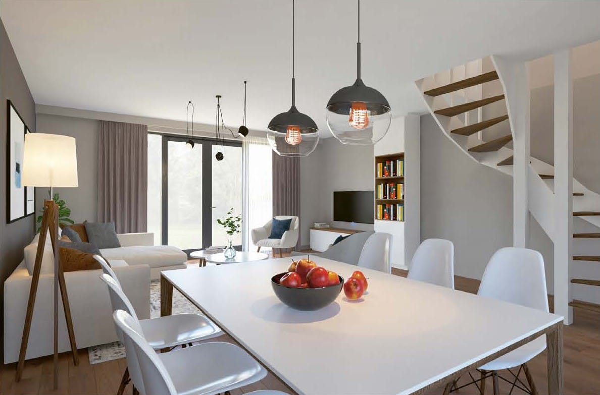 Foto 4 van Tussenwoning (Bouwnr. 3)