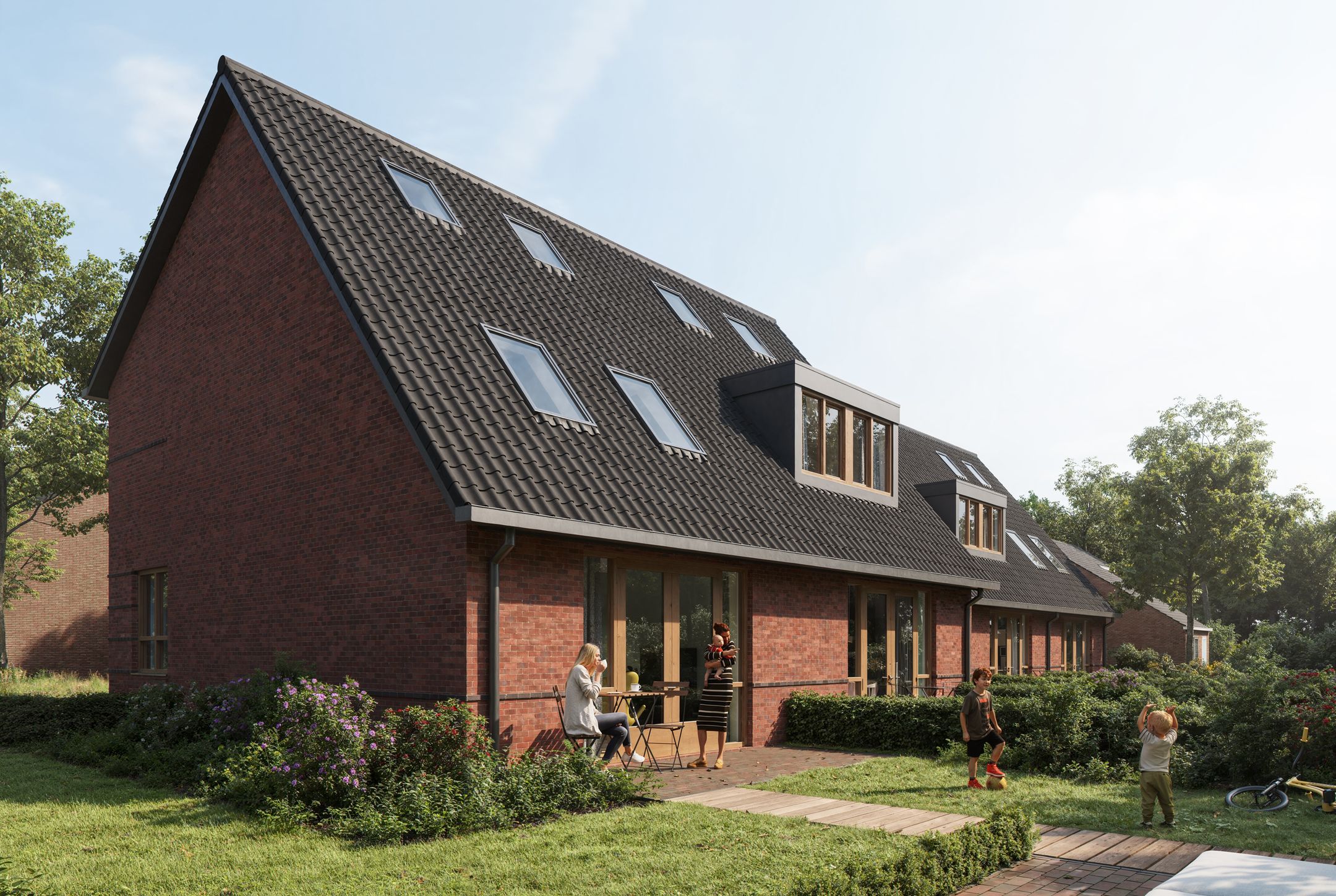 Foto 3 van Tussenwoning (Bouwnr. 4)