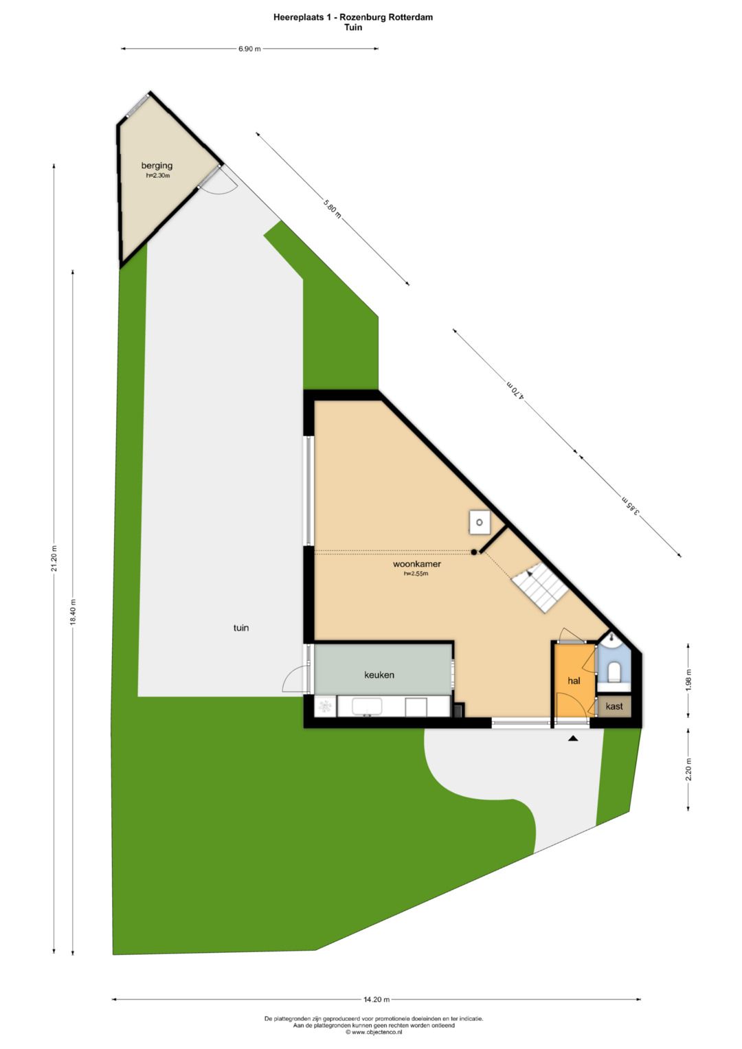 Spacious semi-detached house in a beautiful green environment — 73