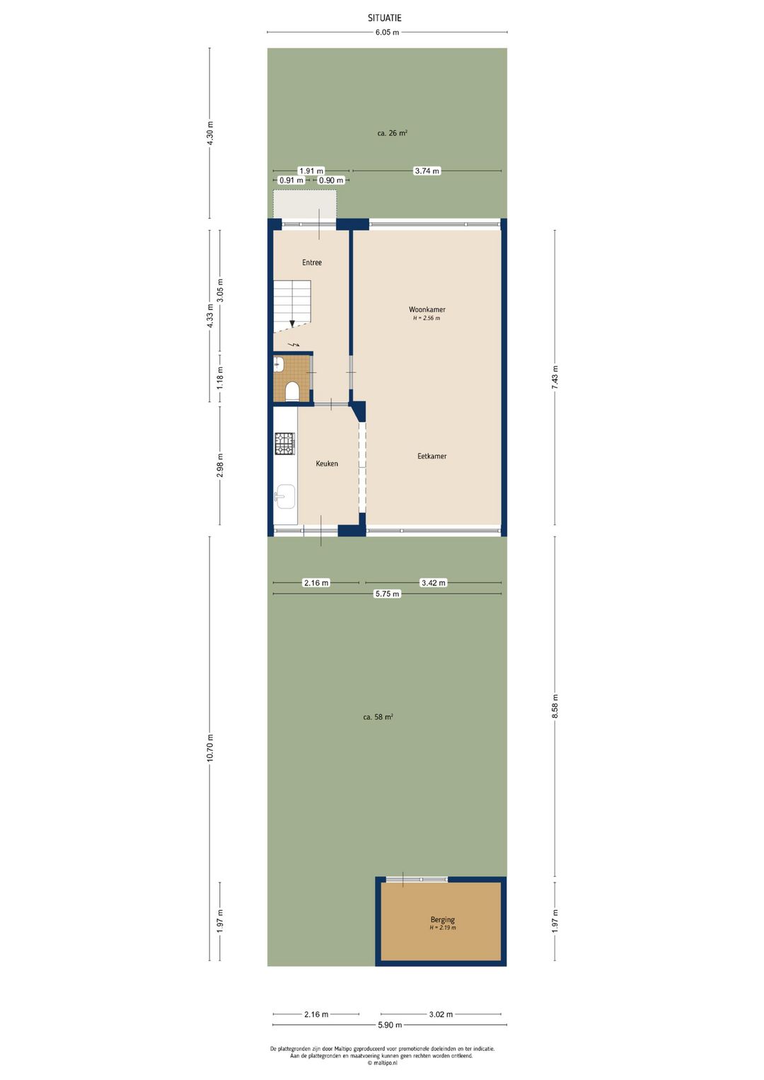Spacious terraced house with four bedrooms and sunny southwest facing garden in Utrecht — 37