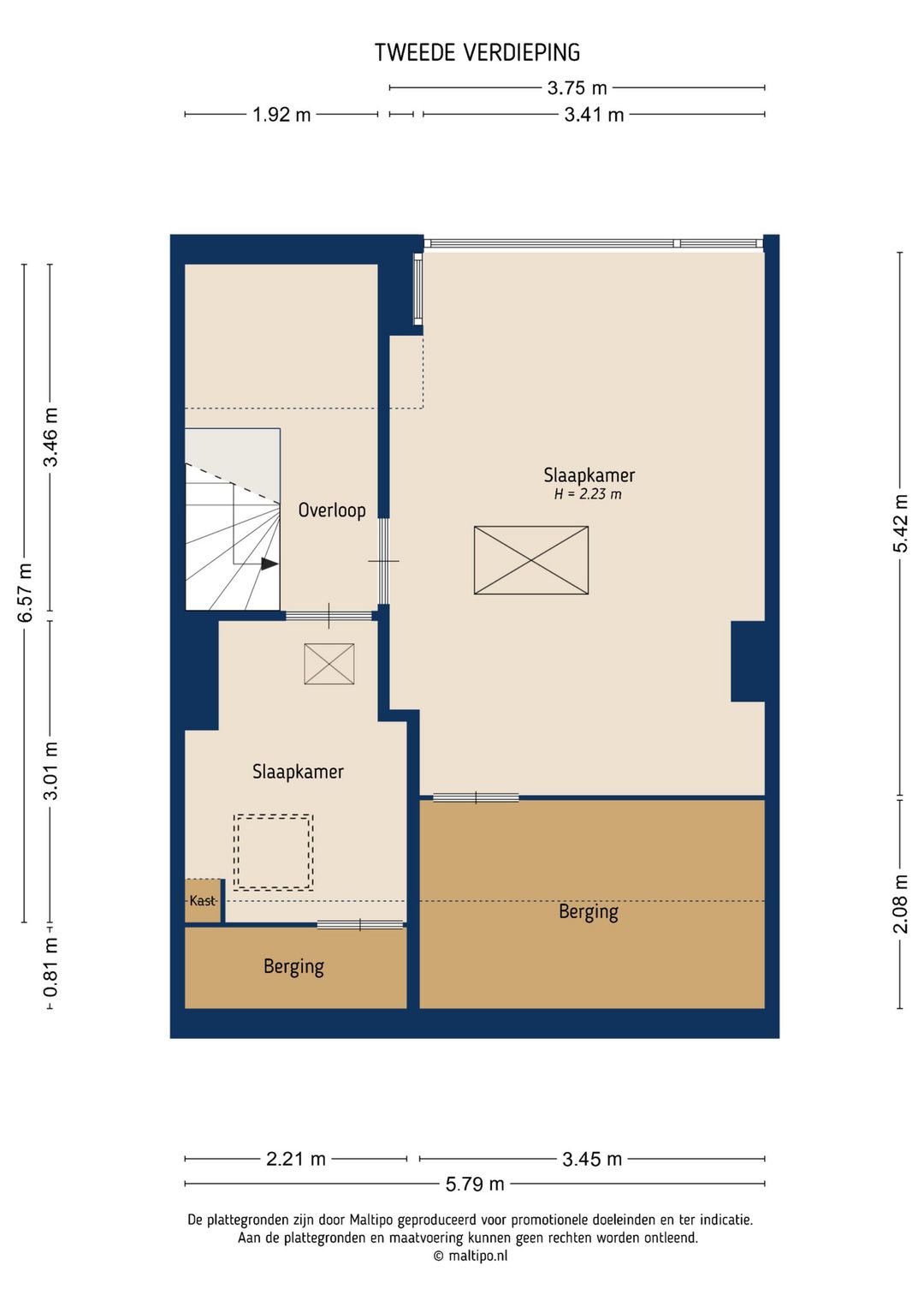 Spacious terraced house with four bedrooms and sunny southwest facing garden in Utrecht — 39