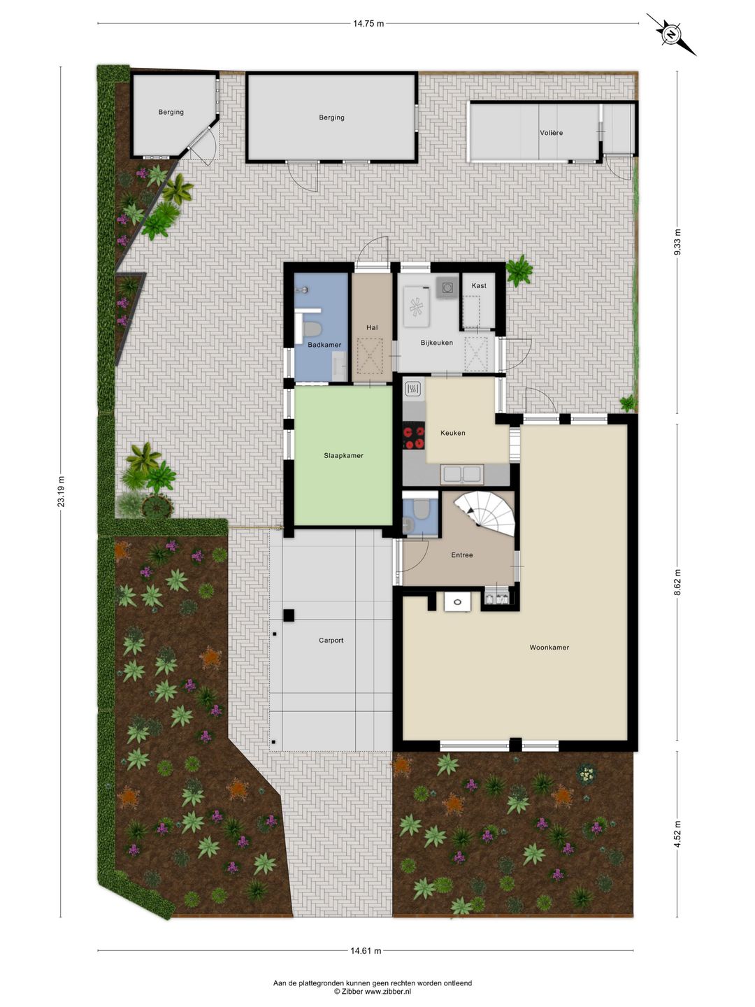 Spacious Semi-Detached House with Carport on Corner Plot in Herpen — 44