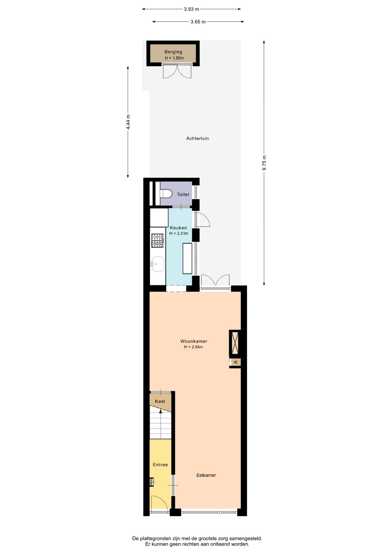 Charming Pre-War Terraced House in Utrecht Oudwijk with Garden — 35
