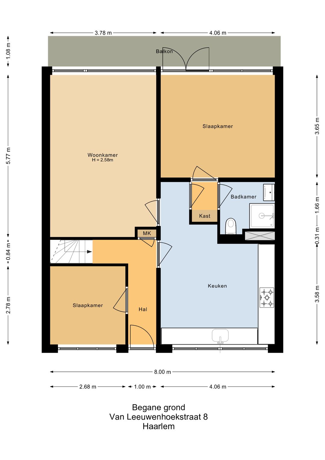 Foto 23 van Van Leeuwenhoekstraat 8
