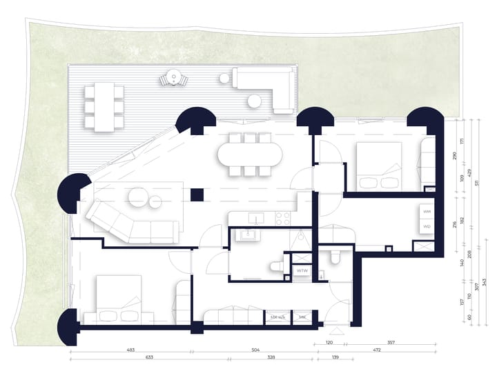 Foto 4 van Crown Terrace Residences (Bouwnr. 22-F)