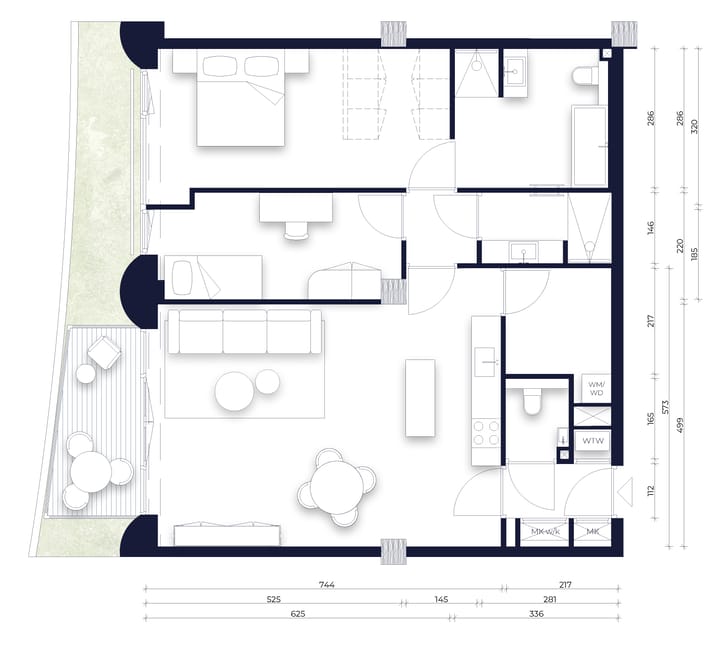 Photo 3 of Type C3 (Bouwnr. 14)