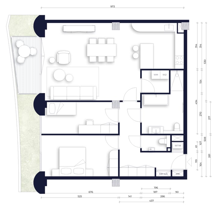 Photo 3 of Type C4 (Bouwnr. 10)