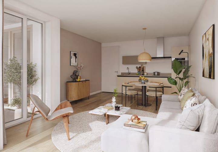 Image of UP Breda - Type A4 Apartment with shared street entrance