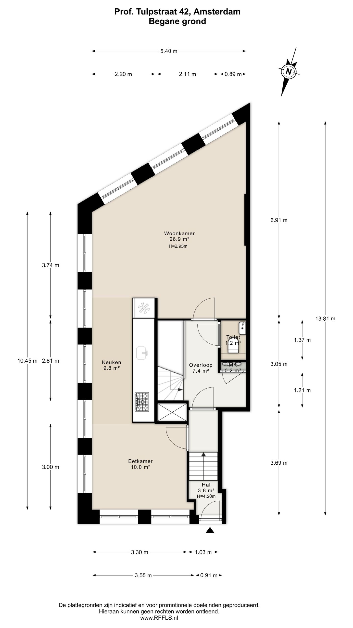 Foto 40 van Prof. Tulpstraat 42