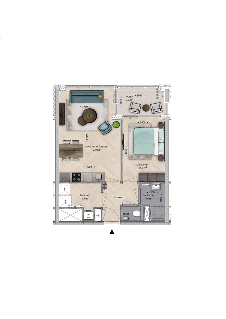 Foto 2 van UP Breda - Type A2 (Bouwnr. bnr. 2.15)