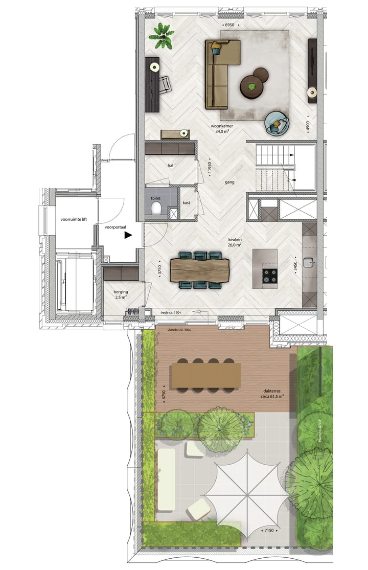 Foto 2 van UP Breda - Type G1 (Bouwnr. 16-17.117)