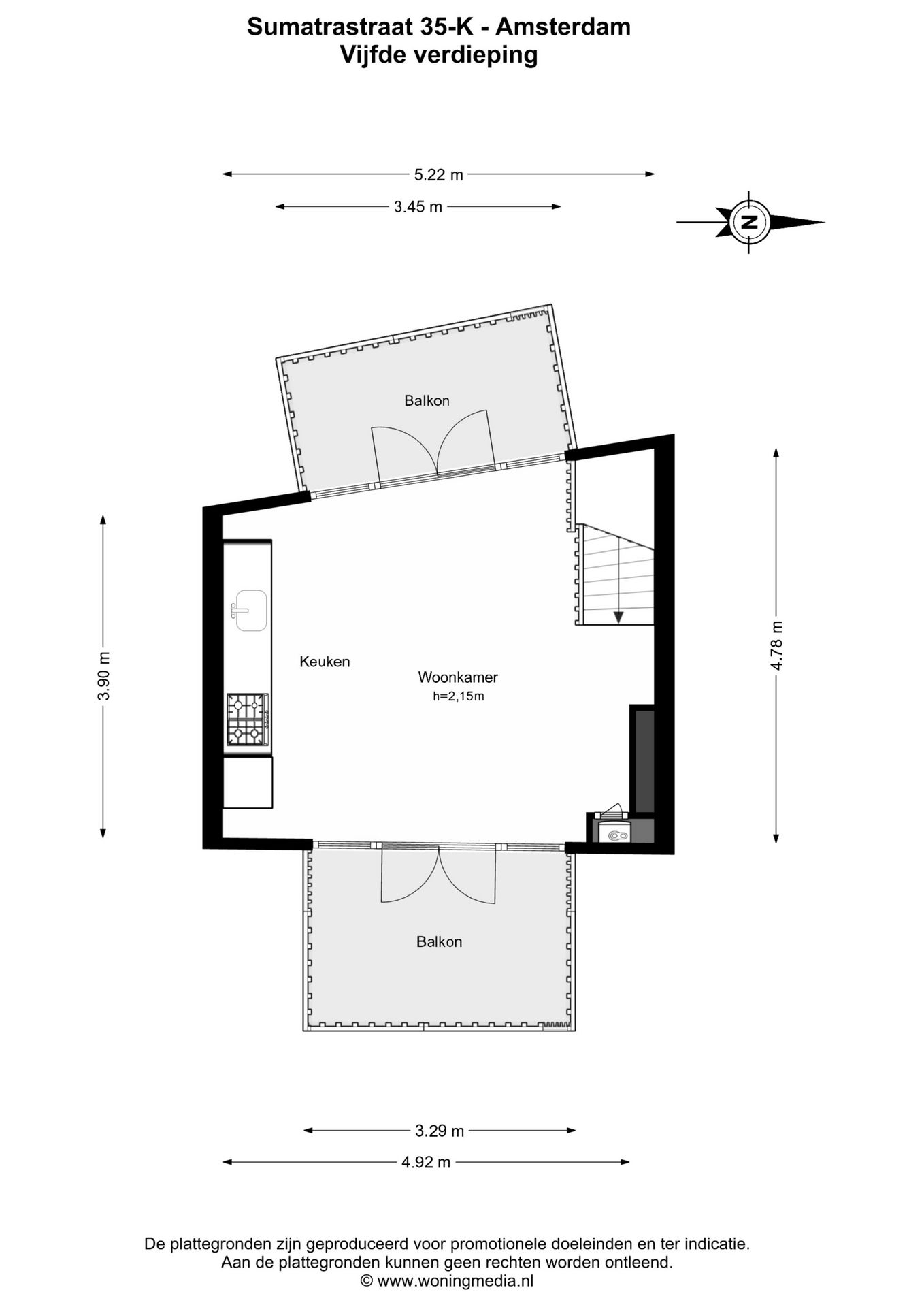 Foto 24 van Sumatrastraat 35-K
