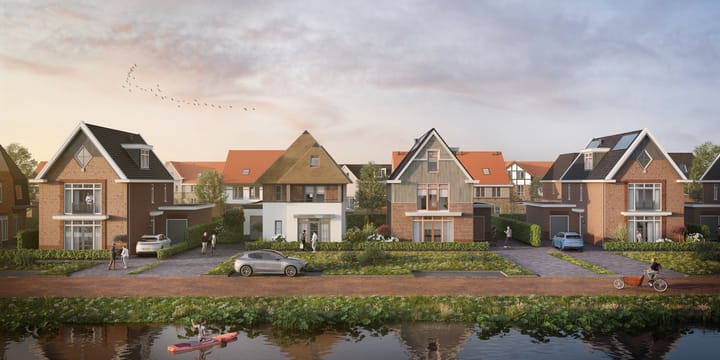 Foto 3 van Hogeweg villa bnr 1 (Bouwnr. 1)