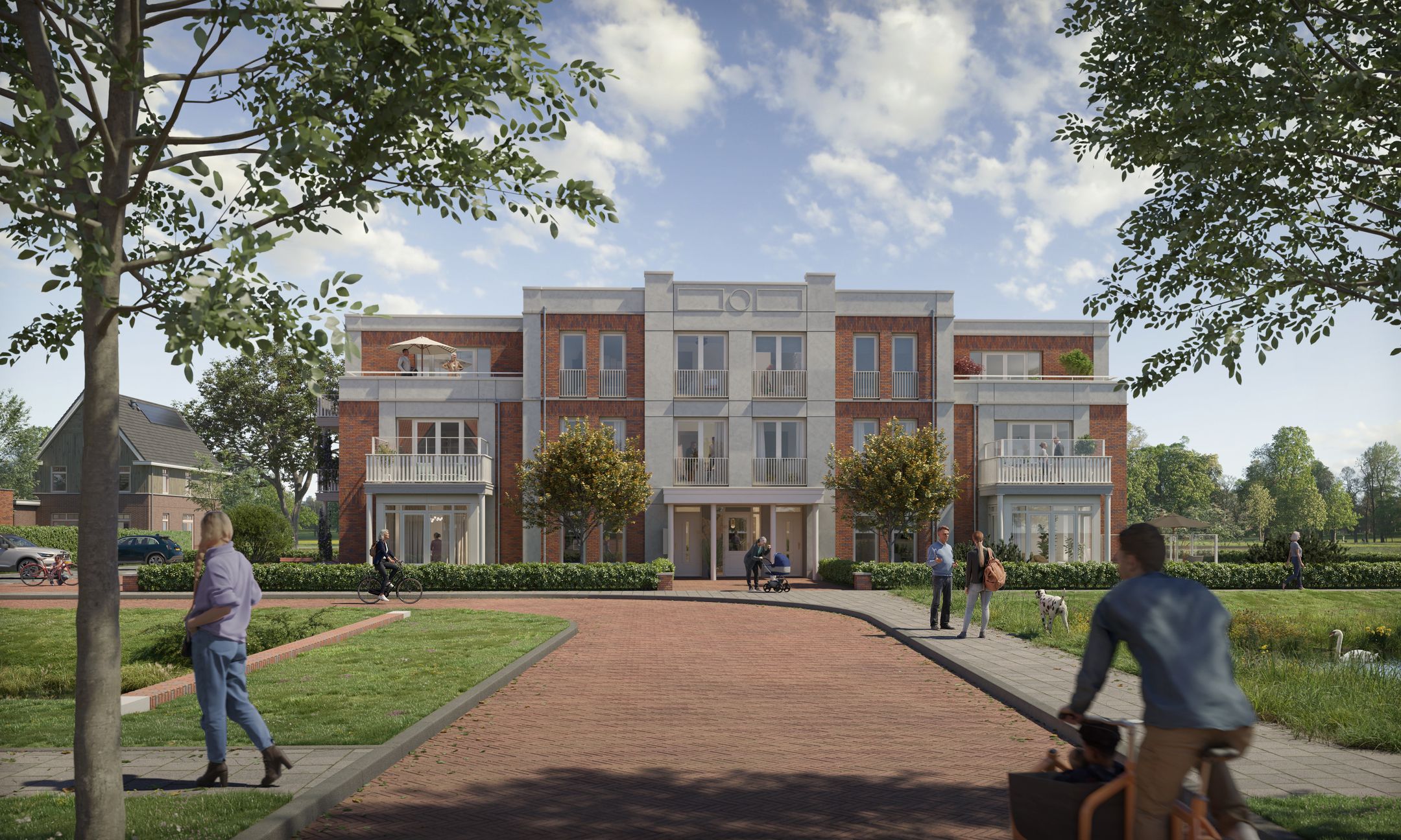 Landhuis appartement bnr 185 (Bouwnr. 185)  false